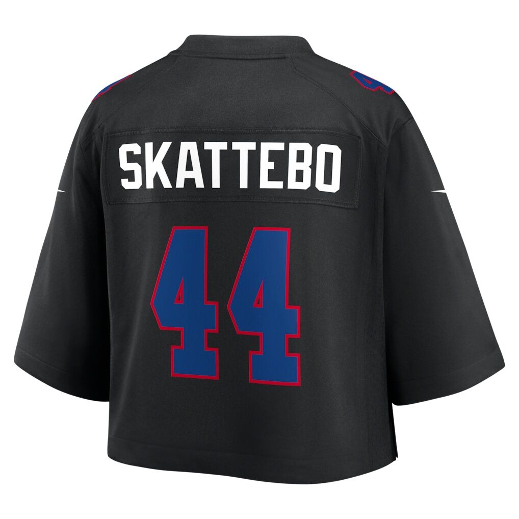 Cam Skattebo New York Giants Nike Women's Cropped Fashion Game Jersey