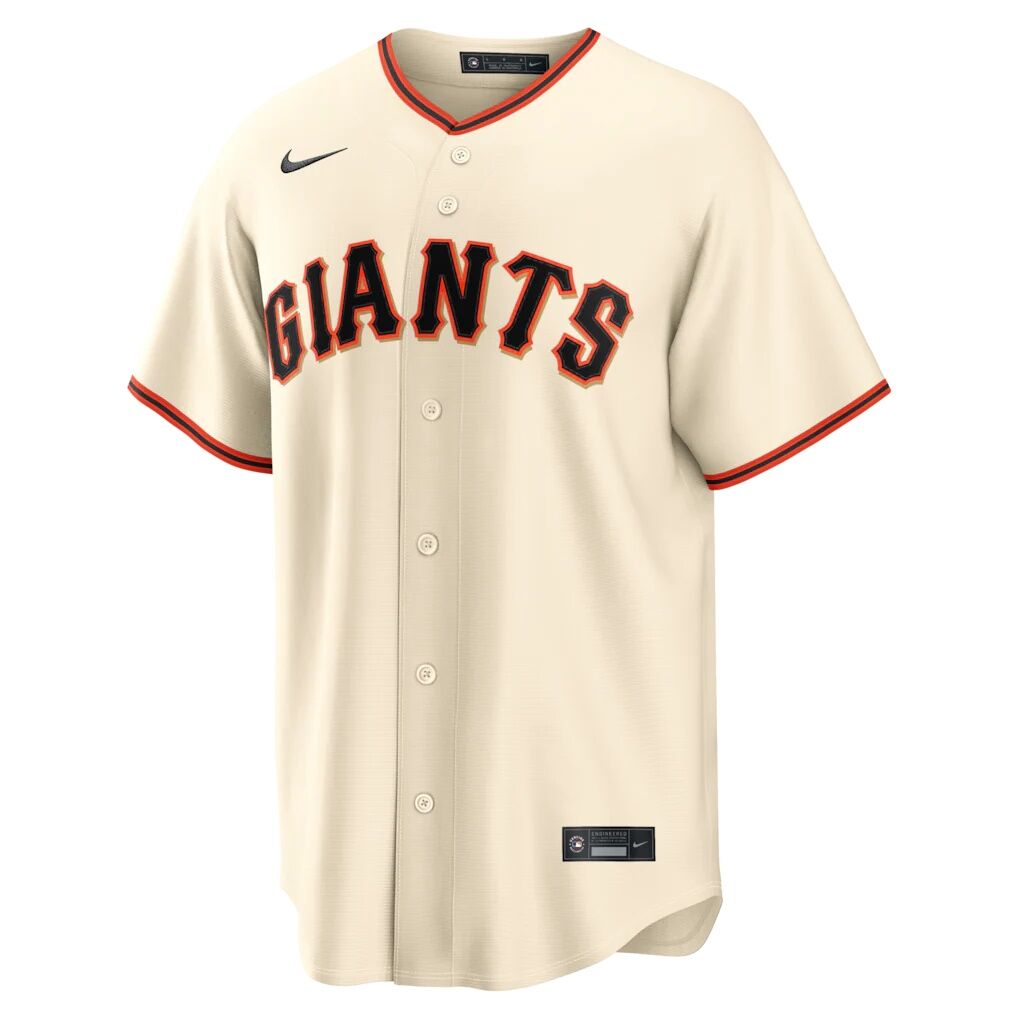 San Francisco Giants Nike Home Replica Custom Jersey