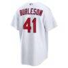 Alec Burleson St. Louis Cardinals Nike Home Replica Jersey - White - Detail View