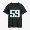 Luke Kuechly Carolina Panthers Nike Retired Name & Number T-Shirt - Black - Alt1
