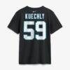 Luke Kuechly Carolina Panthers Nike Retired Name & Number T-Shirt - Black - Alt2