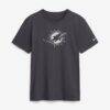 Miami Dolphins Nike Fractal Logo T-Shirt - - Front View