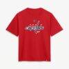 Jordan Kyrou Washington Capitals Fashion7 Women's Authentic Stack Name & Number T-Shirt - Red - Alt1