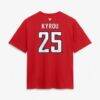 Jordan Kyrou Washington Capitals Fashion7 Women's Authentic Stack Name & Number T-Shirt - Red - Alt2