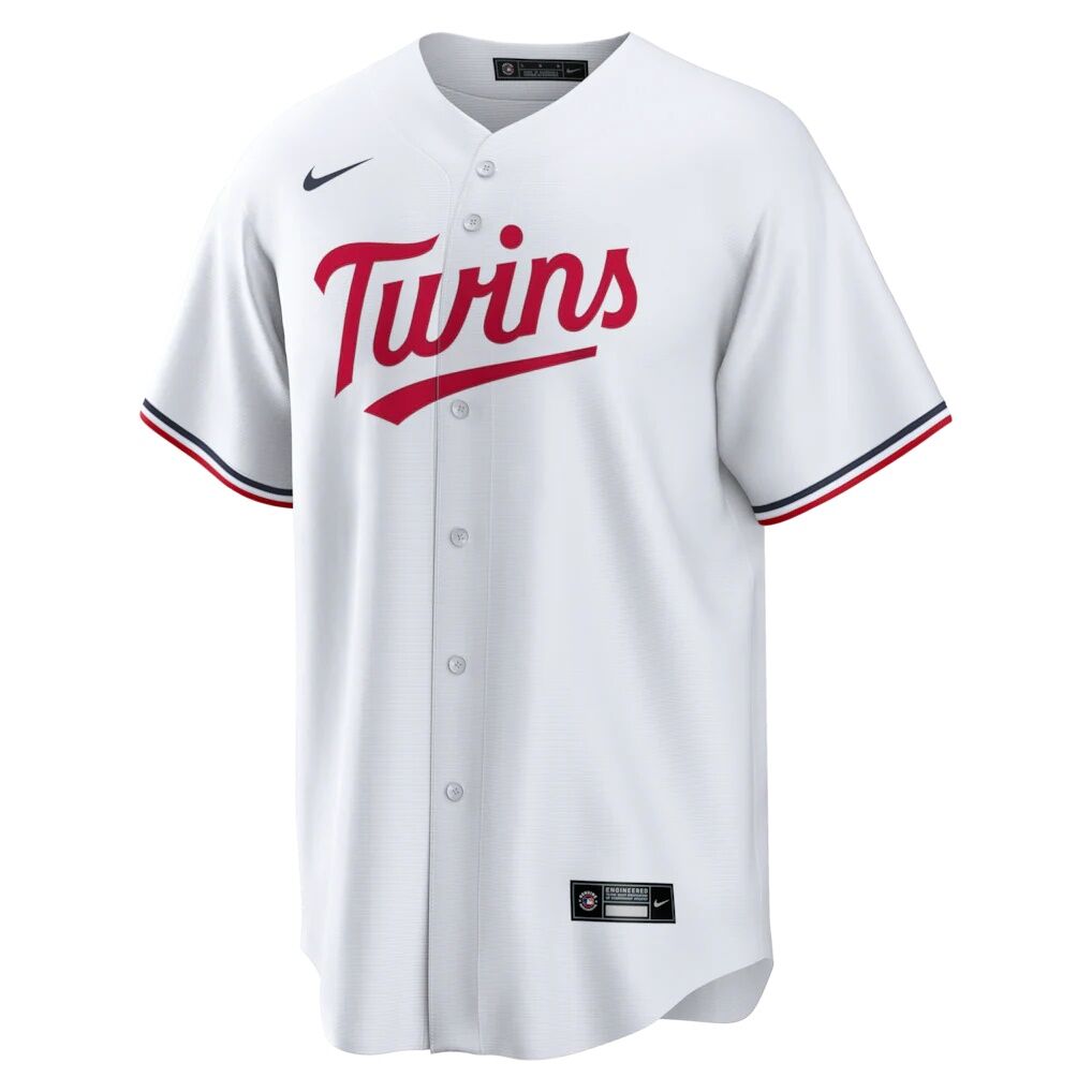 A.J. Minter Minnesota Twins Nike Home Replica Jersey