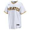 Camilo Doval Pittsburgh Pirates Nike Home Replica Jersey - White - Alt1