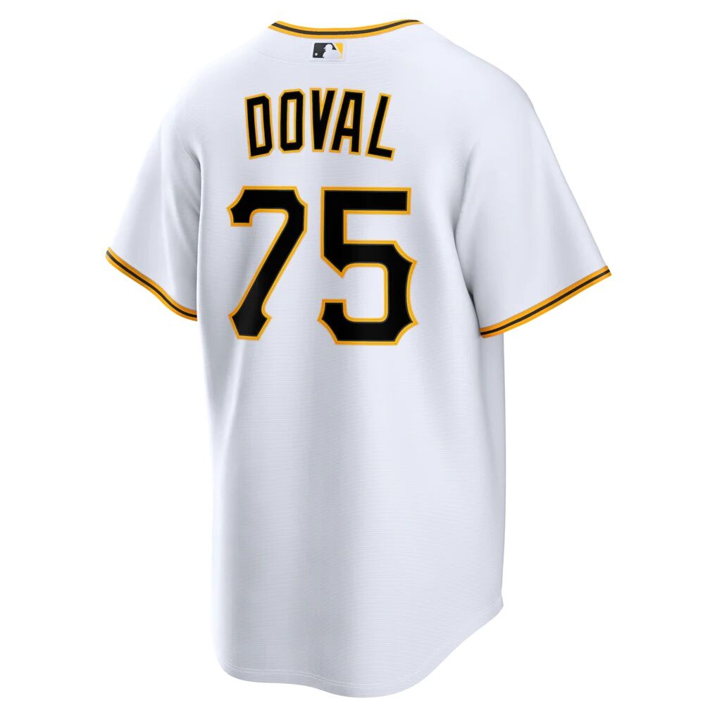 Camilo Doval Pittsburgh Pirates Nike Home Replica Jersey