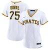 Camilo Doval Pittsburgh Pirates Nike Women's Home Replica Jersey - White - Front View