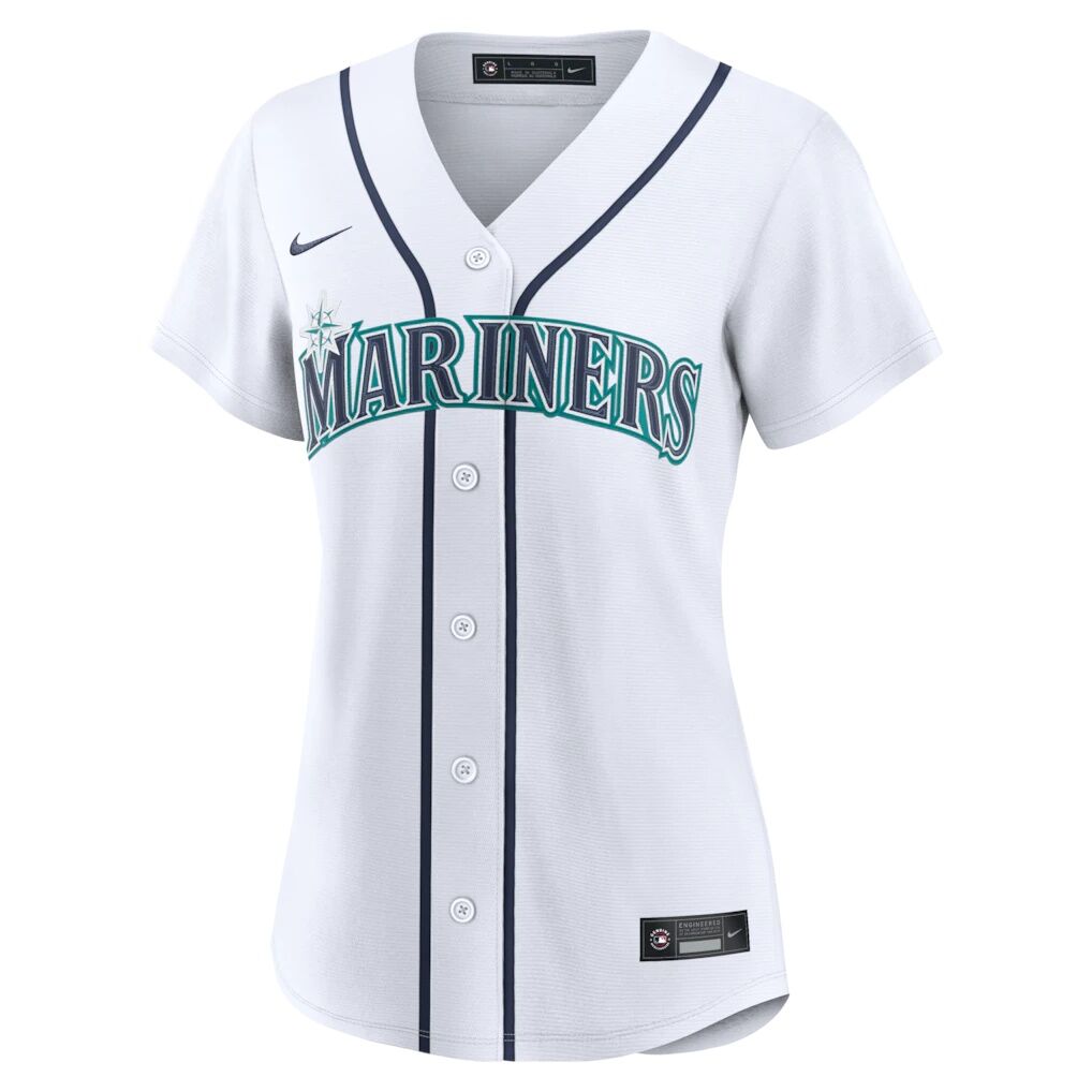 Seranthony Domínguez Seattle Mariners Nike Women's Home Replica Jersey