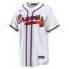 Lane Thomas Atlanta Braves Nike Home Replica Jersey - White - Alt1