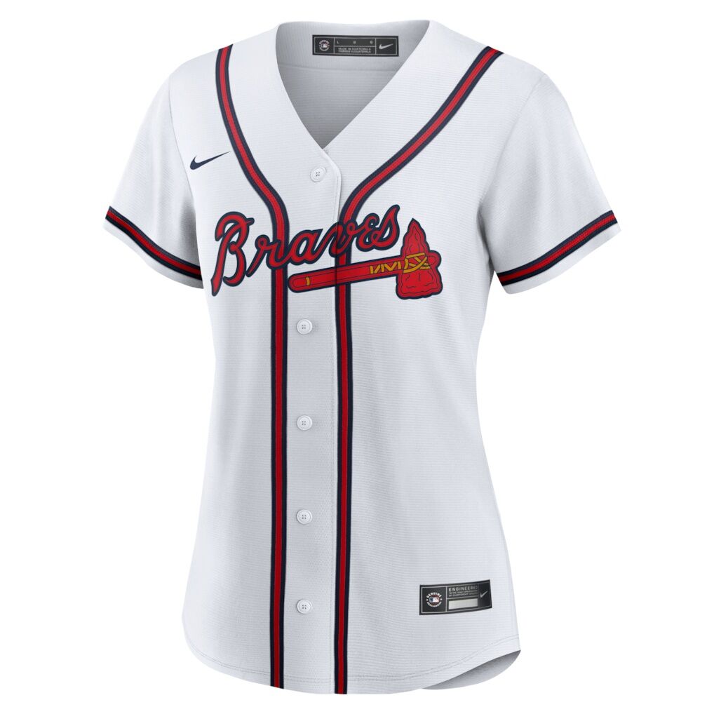 Lane Thomas Atlanta Braves Nike Women's Home Replica Jersey