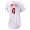 Luis Arraez Philadelphia Phillies Nike Women's Home Replica Jersey - White - Alt2