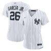 Luis García Jr. New York Yankees Nike Women's Home Replica Jersey - White - Front View