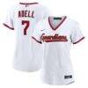 Jo Adell Cleveland Guardians Nike Women's Home Replica Jersey - White - Front View