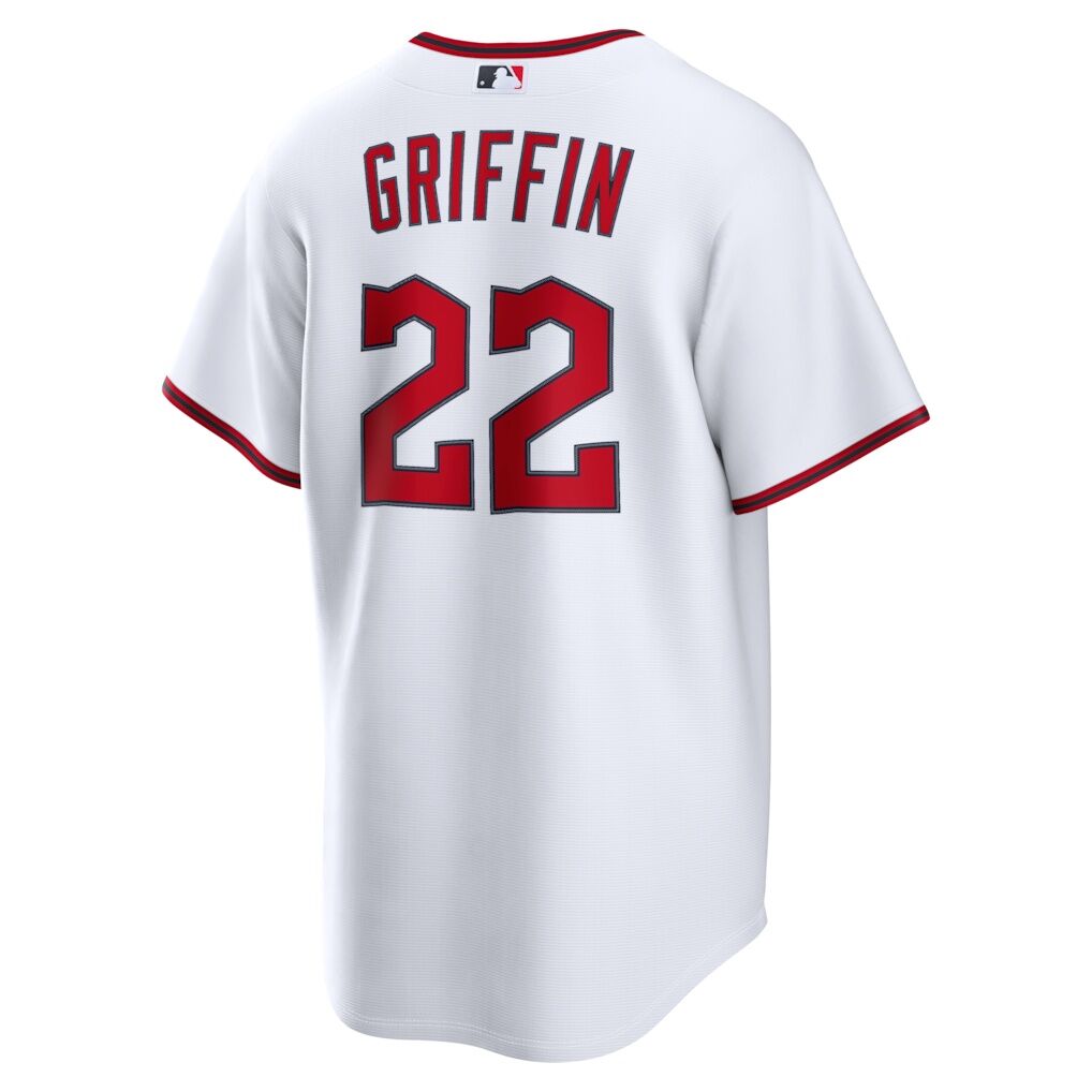 Foster Griffin Cleveland Guardians Nike Home Replica Jersey