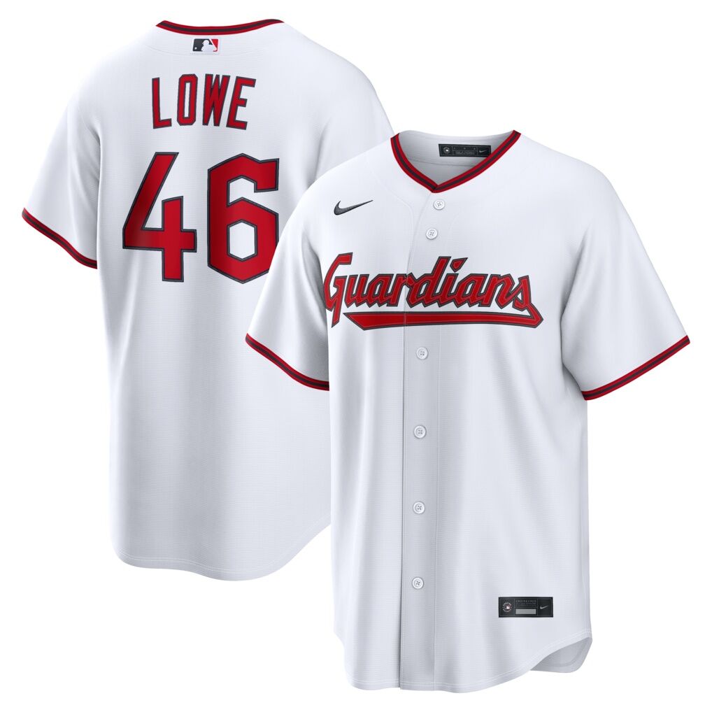 Nathaniel Lowe Cleveland Guardians Nike Home Replica Jersey