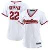Foster Griffin Cleveland Guardians Nike Women's Home Replica Jersey - White - Front View