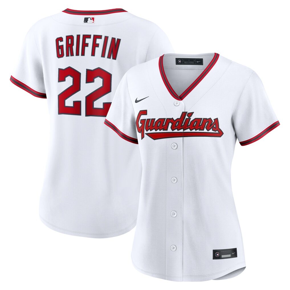 Foster Griffin Cleveland Guardians Nike Women's Home Replica Jersey