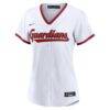 Nathaniel Lowe Cleveland Guardians Nike Women's Home Replica Jersey - White - Side View