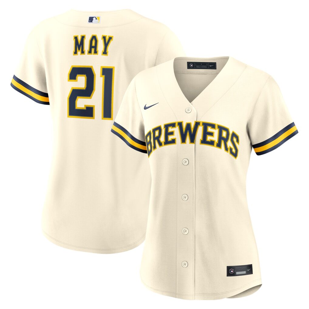 Dustin May Milwaukee Brewers Nike Women's Home Replica Jersey
