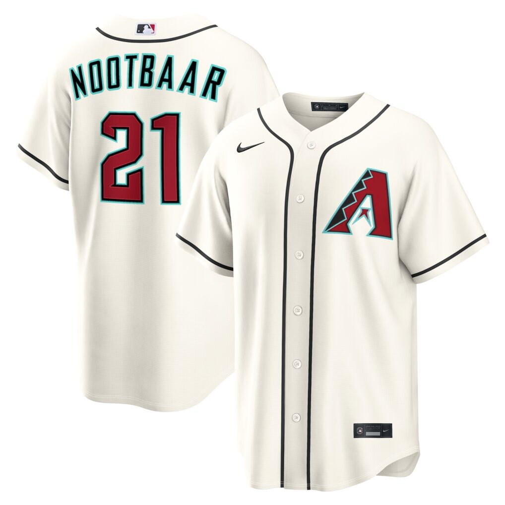 Lars Nootbaar Arizona Diamondbacks Nike Home Replica Jersey