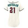 Lars Nootbaar Arizona Diamondbacks Nike Women's Home Replica Jersey - Cream - Detail View