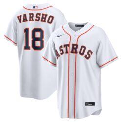 Daulton Varsho Houston Astros Nike Home Replica Jersey - White - Front View