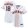 Daulton Varsho Houston Astros Nike Women's Home Replica Jersey - White - Front View
