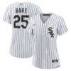 Joey Bart Chicago White Sox Nike Women's Home Replica Jersey - White - Front View