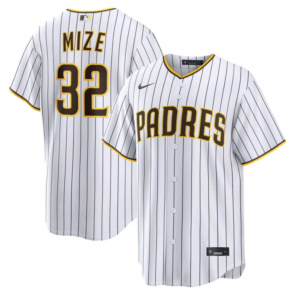 Casey Mize San Diego Padres Nike Home Replica Jersey