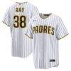 Robbie Ray San Diego Padres Nike Home Replica Jersey - White - Front View