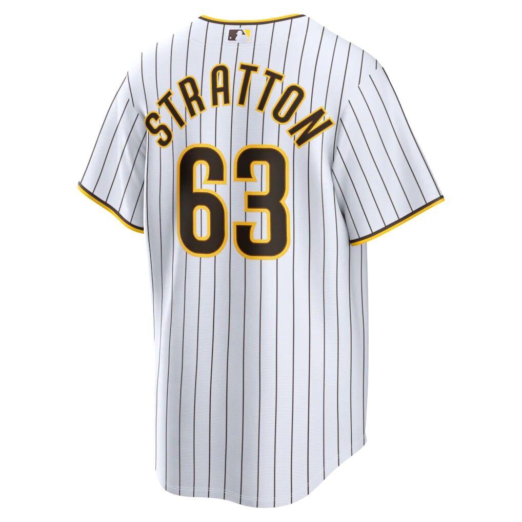 Hunter Stratton San Diego Padres Nike Home Replica Jersey