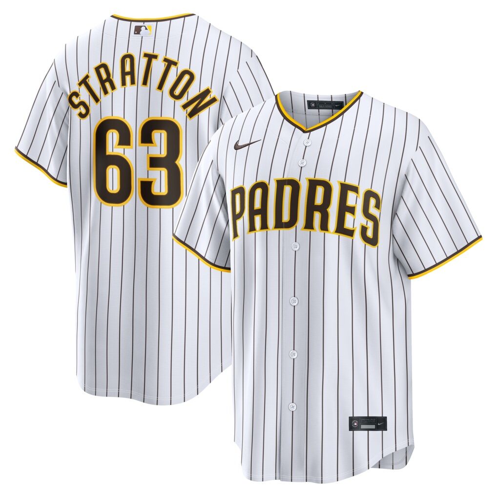 Hunter Stratton San Diego Padres Nike Home Replica Jersey