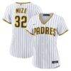 Casey Mize San Diego Padres Nike Women's Home Replica Jersey - White - Front View