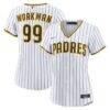 Gage Workman San Diego Padres Nike Women's Home Replica Jersey - White - Front View