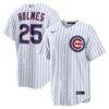 Clay Holmes Chicago Cubs Nike Home Replica Jersey - White - Front View