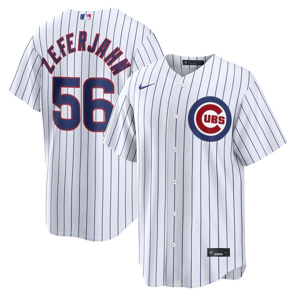 Ryan Zeferjahn Chicago Cubs Nike Home Replica Jersey