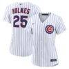 Clay Holmes Chicago Cubs Nike Women's Home Replica Jersey - White - Front View