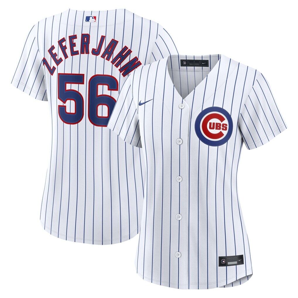 Ryan Zeferjahn Chicago Cubs Nike Women's Home Replica Jersey