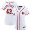 Héctor Rodríguez Cincinnati Reds Nike Women's Home Replica Jersey - White - Front View