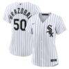 Huascar Brazoban Chicago White Sox Nike Women's Home Replica Jersey - White - Front View