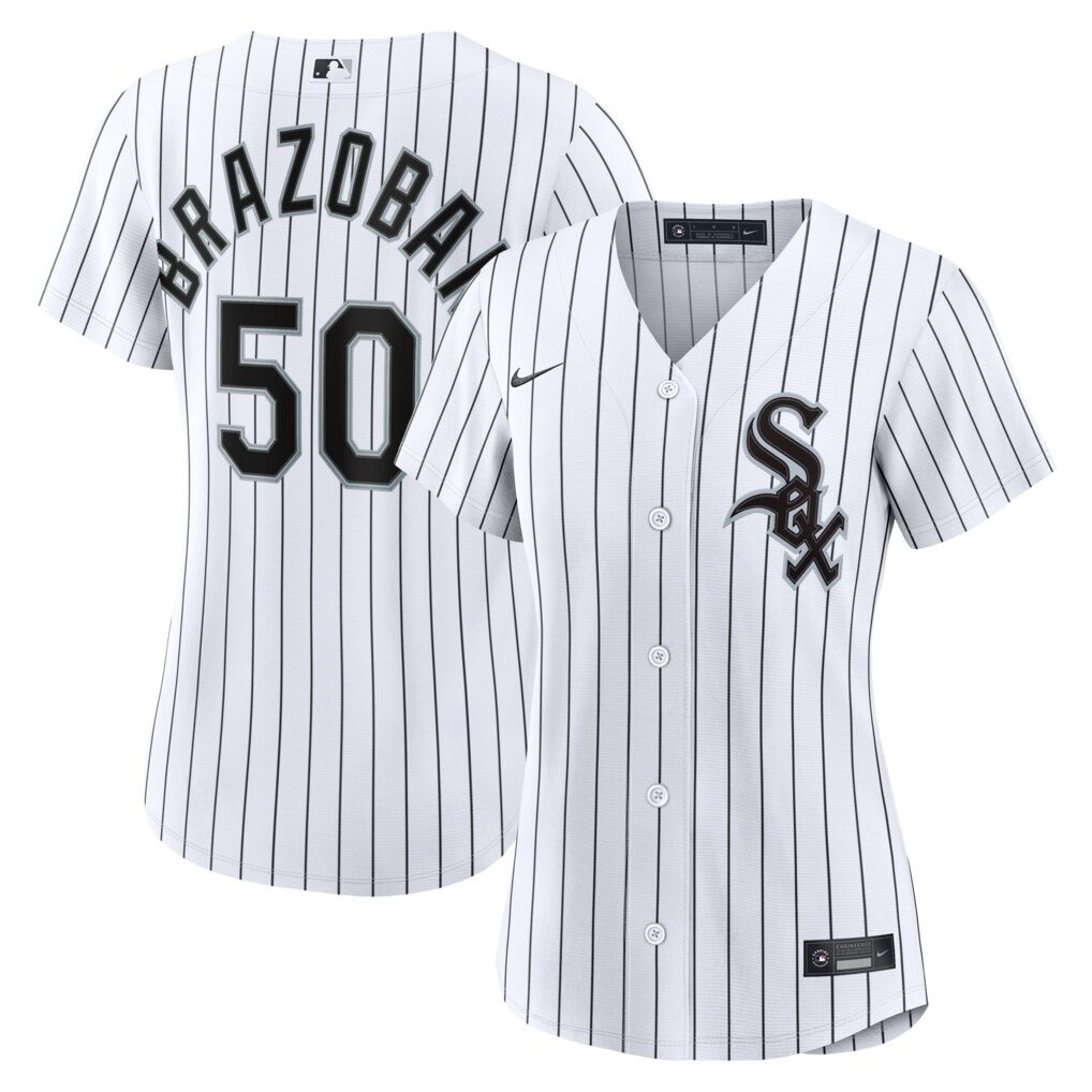 Huascar Brazoban Chicago White Sox Nike Women's Home Replica Jersey