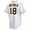 Luke Weaver Pittsburgh Pirates Nike Home Replica Jersey - White - Alt2