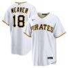 Luke Weaver Pittsburgh Pirates Nike Home Replica Jersey - White - Front View