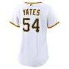 Kirby Yates Pittsburgh Pirates Nike Women's Home Replica Jersey - White - Front View