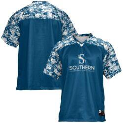 Southern West Virginia Community and Technical College GameDay Greats Football Jersey - Blue - Front View