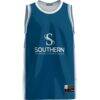 Southern West Virginia Community and Technical College GameDay Greats Lightweight Basketball Jersey - Blue - Side View
