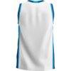 Mid Michigan College GameDay Greats Youth Lightweight Basketball Jersey - White - Detail View