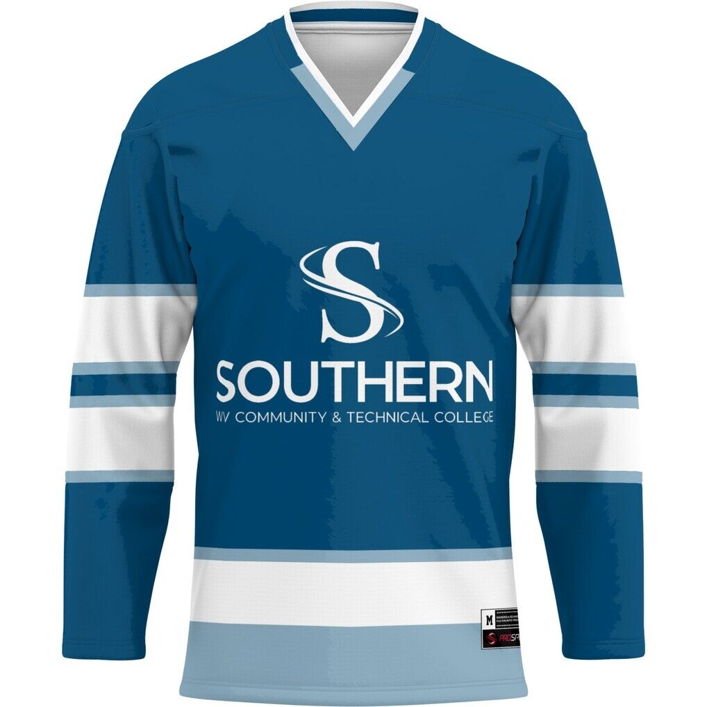 Southern West Virginia Community and Technical College GameDay Greats Youth  Hockey Jersey