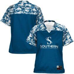Southern West Virginia Community and Technical College GameDay Greats Women's Football Jersey - Blue - Front View